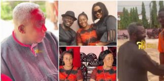 Kumawood stars joined Borga Sylvia to mourn at her sister's one-week observance Source: Instagram