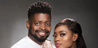 Basketmouth and his wife, Elsie [Instagram/Basketmouth]