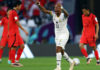 Andre Ayew celebrates