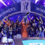 Inter Milan defended the trophy they won last year when they beat Juventus