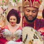 Nigerian actress, Nkiru Sylvanus and husband