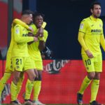 Moreno scores winner as Villarreal dent Real Madrid’s title hopes Yeremi Pino of Villareal FC celebrates scoring his side's first goal with his team matesduring the LaLiga Santander match between Villarreal CF and Real Madrid CF at Estadio de la Ceramica on January 07, 2023 in Villarreal, Spain. Image credit: Getty Images