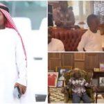 Yaw Dabo Visits Former President John Agyekum Kufuor Photo Source: yawdabo_adwenkese3_daily on Instagram, manueal_neuer22