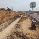 Pokuase to Ofankor Accra -Kumasi road still under construction