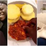 Stonebwoy Showers Dr Louisa With Praise After Tasting Her Cooking Photo Source: one_stop_blog_africa, Zionfelix on Facebook