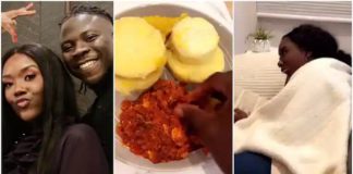 Stonebwoy Showers Dr Louisa With Praise After Tasting Her Cooking Photo Source: one_stop_blog_africa, Zionfelix on Facebook