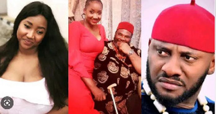 Judy Austin has shared a hint of her new movie which features Pete Edochie and Yul Edochie