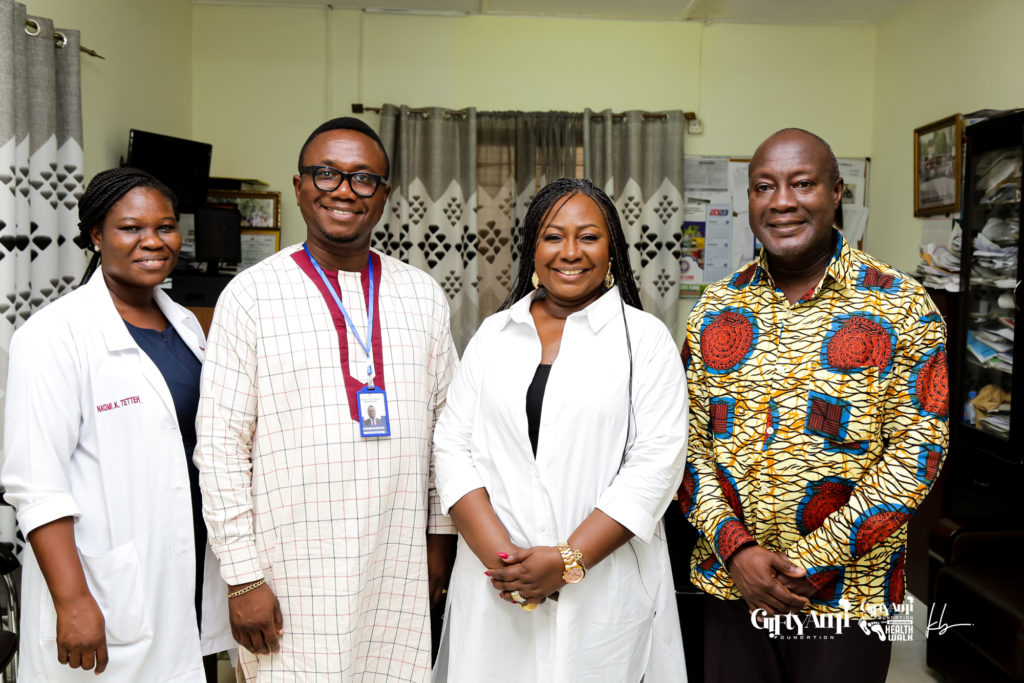 Photos: Gifty Anti fetes children at Tema General Hospital to mark 53rd birthday