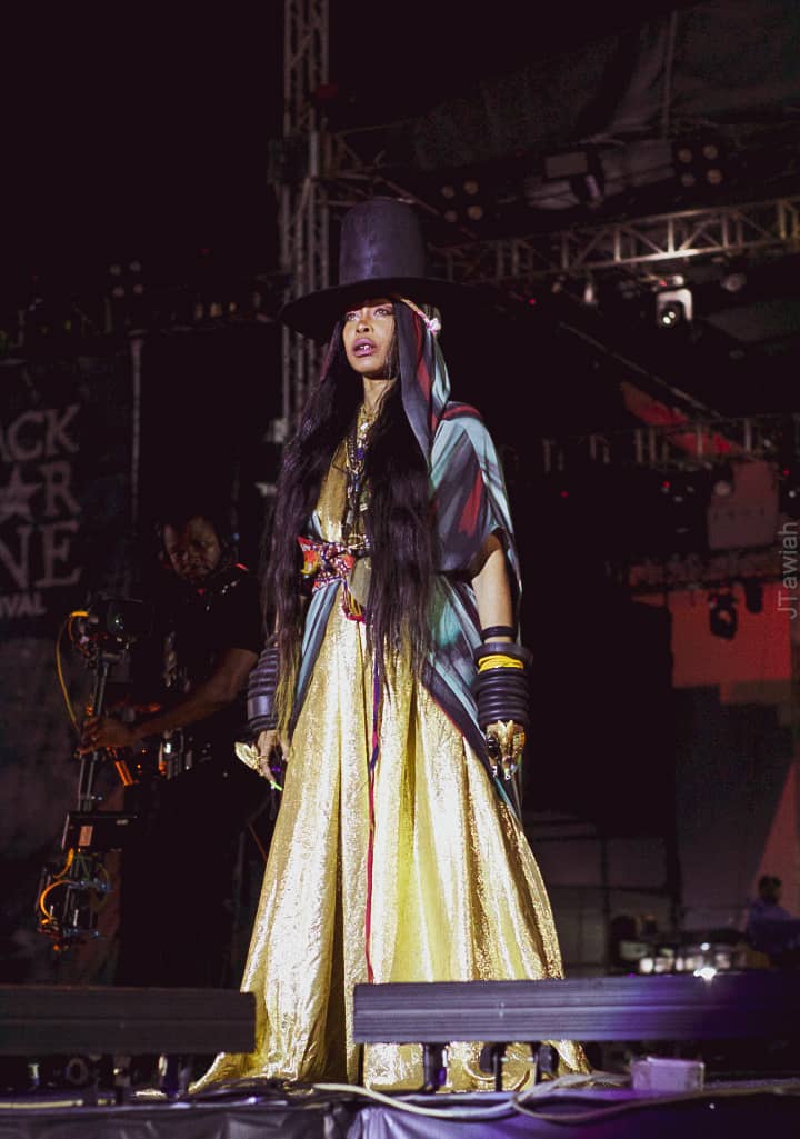 Erykah Badu dons at the Black Star Line Festival 2023