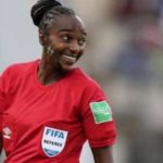 Salima Mukansanga is a pioneering football official