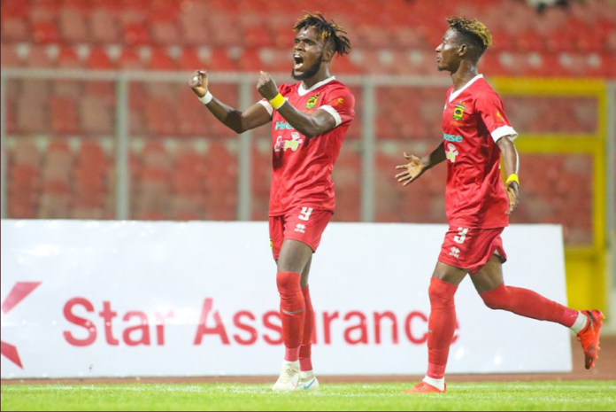 Asante Kotoko celebrate