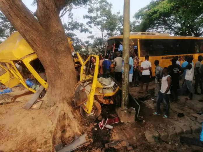 4 persons dead in accident on New Year's Day while returning from camp meeting