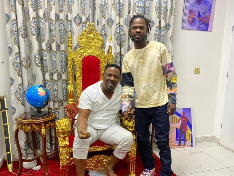 Fameye visits Prophet Nigel Gaisie over prophecy of doom