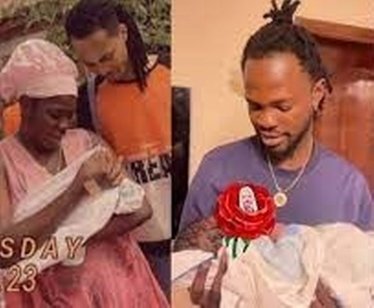 Fameye surprises Yaa Jackson’s baby [Video]