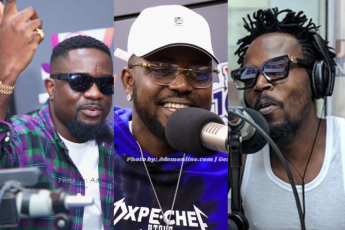 Sarkodie, Yaa Pono (Ponobiom) and Kwaw Kese