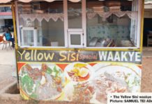 The Yellow Sisi waakye joint. Picture: SAMUEL TEI ADANO