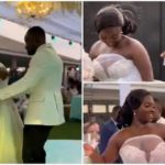 Ghanaian couple shows off their dance moves. source: @mc_km