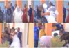 Footage captured in Rwanda depicted a bride attacking the groom. Photos: Actionz TV.