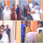 Footage captured in Rwanda depicted a bride attacking the groom. Photos: Actionz TV.