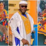 Ras Nene Slays in Kente Cloth With Pretty Lady Photo Source: chilanoel1 on TikTok, official_ras_nene