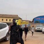 Nana Ama McBrown and other Kumawood stars joined Asare Bediako to bury his mother Photo source: @nahbaffdotcomm