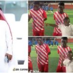 Yaw Dabo Threatens To Slap Players Photo Source: manueal_neuer22 on TikTok, yawdabo_adwenkese3_daily on Instagram
