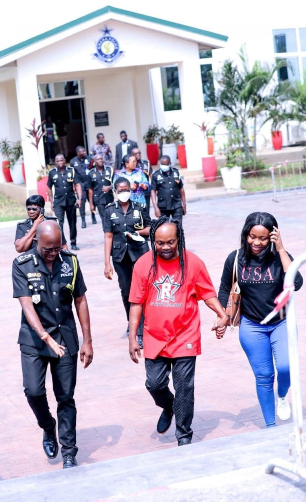 Daddy Lumba pays courtesy call on IGP