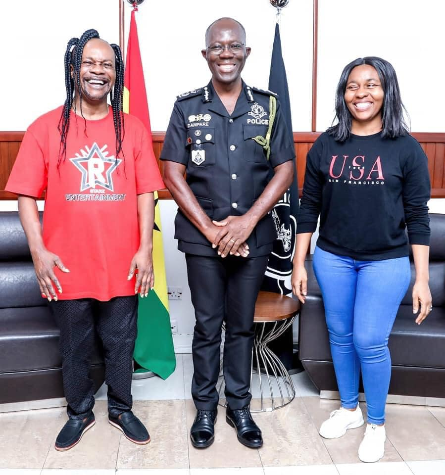 Daddy Lumba pays courtesy call on IGP