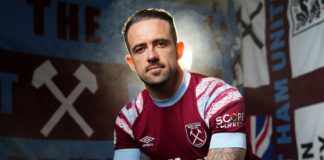 West Ham's new signing Danny Ings (Credit: @WestHam)