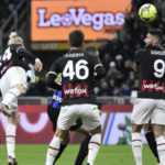 Only Giuseppe Meazza (12) and Istvan Nyers (11) have scored more goals for Inter Milan in the derby than Lautaro Martinez (seven)