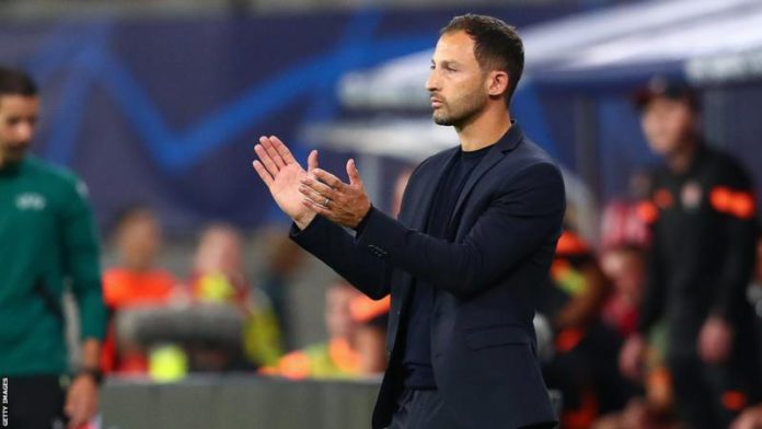 Domenico Tedesco has been out of work since being sacked as RB Leipzig in September