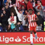 Almeria's win takes them to 25 points, two points above the bottom three