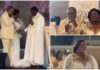 Bishop Titi-Ofei and his wife celebrate their pearl anniversary. source: @daveblog