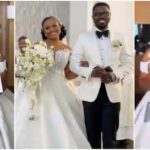 Gorgeous Ghanaian bride receives €10,000, iPhone 14, and Jimmy Choo heels. Photo source: live_weddings_with_kwaku.