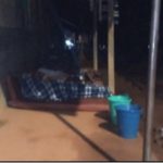 Students of Yilo Krobo SHS sleeping in the open