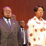 Nana Addo Dankwa Akufo-Addo and retired CJ Sophia Akuffo