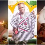 Shatta Bandle rides a camel in Dubai. Photo Source: @shatta_bandle