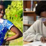 DJ Switch studies in the library. Photo Source: @djswitchghana