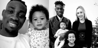 Marie-Claire; Christian Atsu's wife shares their family photos to mourn the footballer