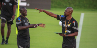 Didi Dramani [L] and George Boateng [R]