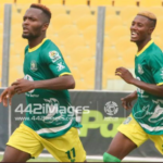 Aduana Stars celebrate