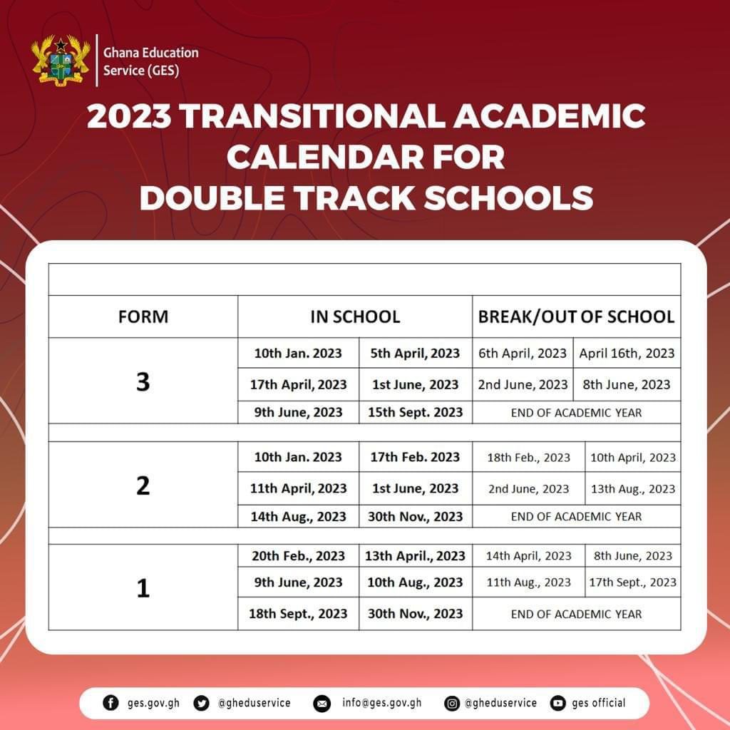All you need to know about the 2023 academic calendar for SHS, basic schools All you need to know about the 2023 academic calendar for SHS, basic schools