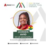 Doreen Avio named among ‘Top 50 Most Influential Young Ghanaians’ in 2022
