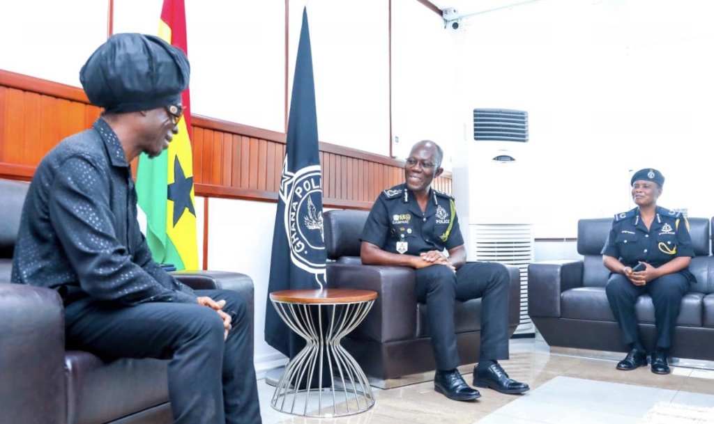 I have admired your works from a distance - IGP tells Kojo Antwi