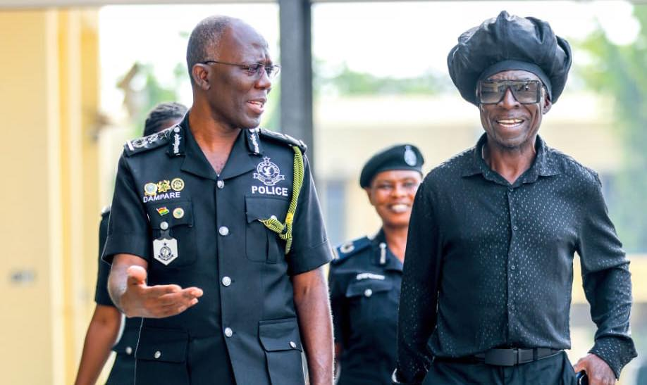 I have admired your works from a distance - IGP tells Kojo Antwi