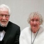 Len Allbrighton and Jeanette Steer at their long-awaited wedding (Image: Len Albrighton / SWNS)