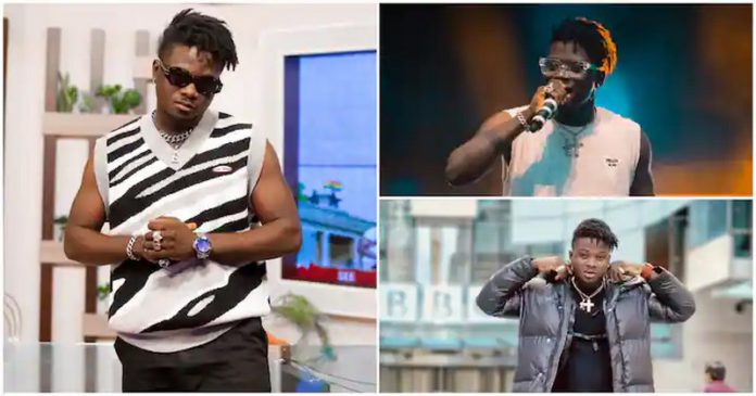Musician Kuami Eugene looks dapper in this hairstyle. Source: @kuamieugene Musician Kuami Eugene looks dapper in this hairstyle. Source: @kuamieugene