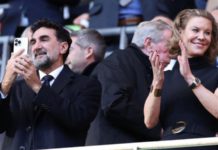 Newcastle chairman Yasir Al-Rumayyan and co-owner Amanda Staveley were at Wembley on Sunday as the Magpies lost to Manchester United in the Carabao Cup final