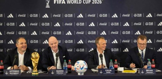 The 2026 World Cup will take place in Canada, Mexico and the USA