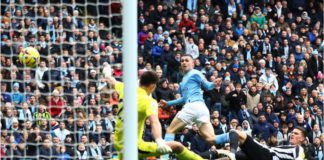 Foden's goal against Newcastle was his fourth in City's past three games